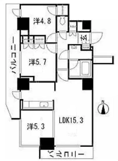 パークキューブ愛宕山タワー 702