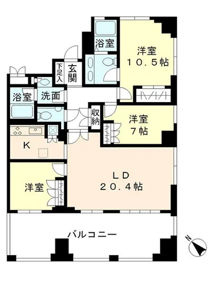 神谷町プライムプレイスレジデンス 1001