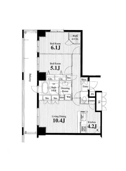 コンフォリア田町 403