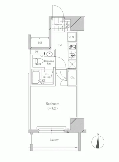 フトゥールス南麻布 602