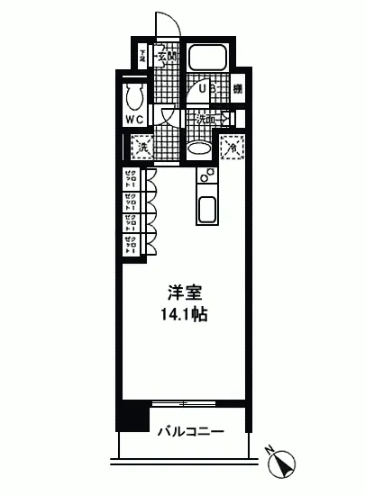 コンフォリア西麻布 802