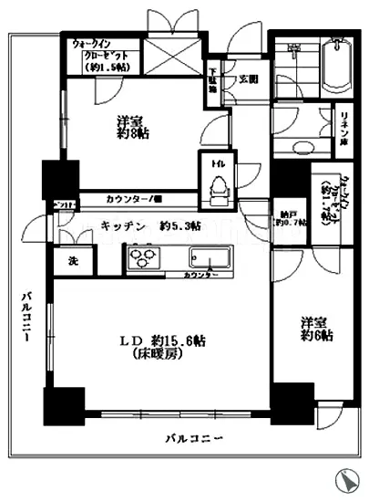 パークタワー芝浦ベイワードオーシャンウイング 2601