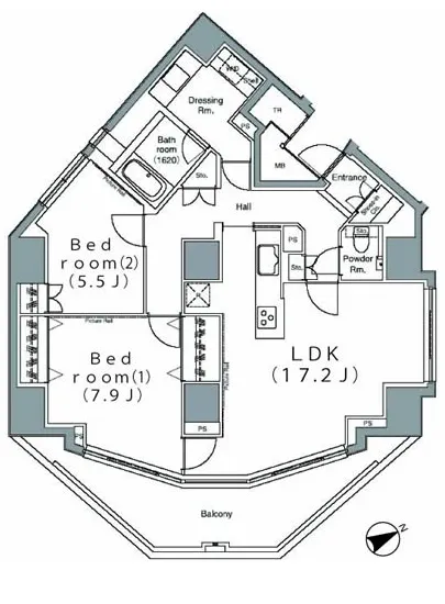 パークハビオ麻布台 1501