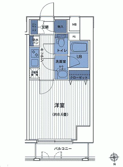 HF三田レジデンス2 202