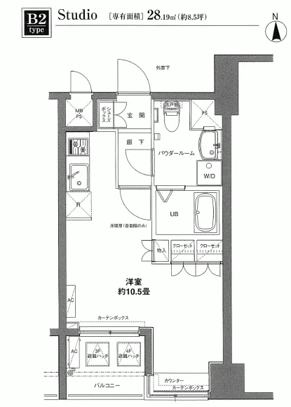 コンフォリア芝公園 404