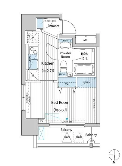 エスペランサ南麻布 801