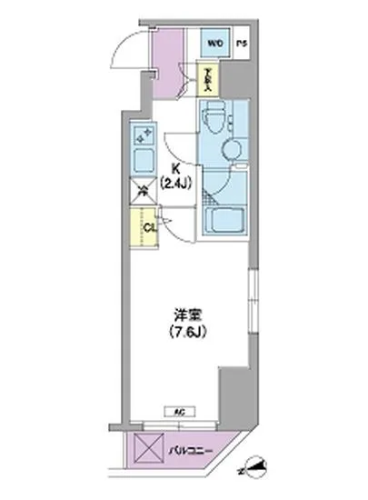 カーサスプレンディッド虎ノ門エスト 1101