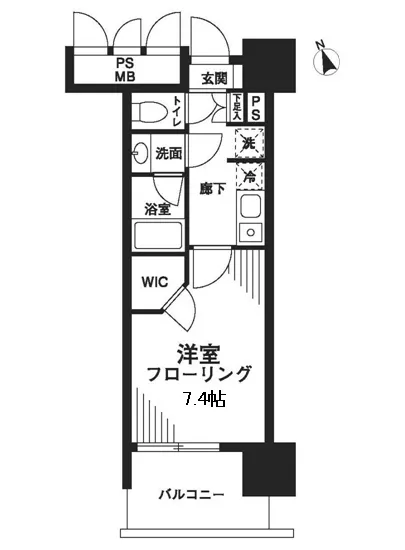 フォンテーヌ芝浦 1107