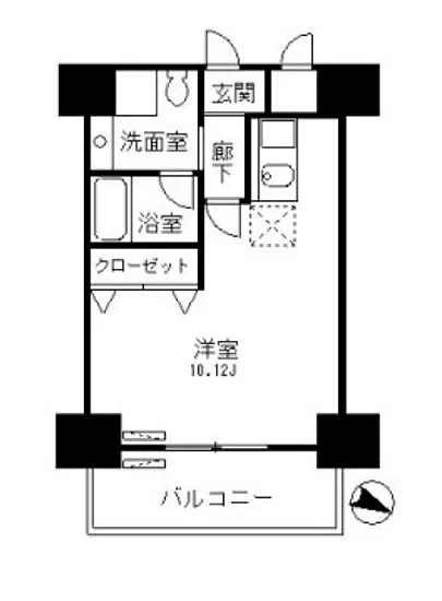 レジディア麻布十番II 602