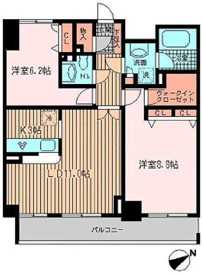 ラポール三田 302