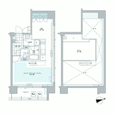 プライムアーバン芝浦LOFT 401