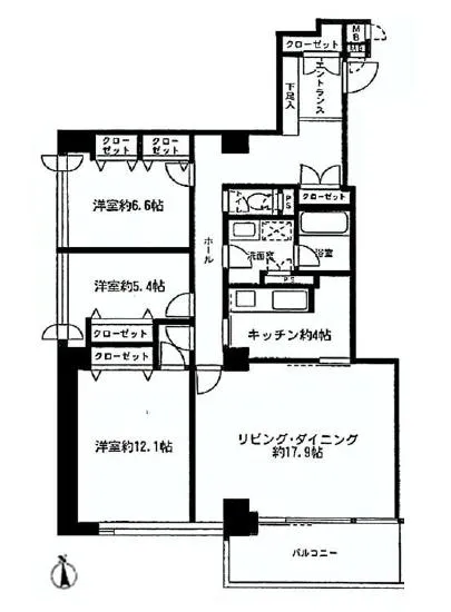 リバージュ品川 1203