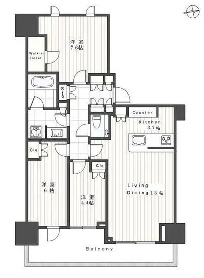 ブランズ麻布狸穴町 405