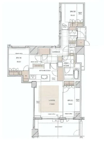 ブランズ麻布狸穴町 7F