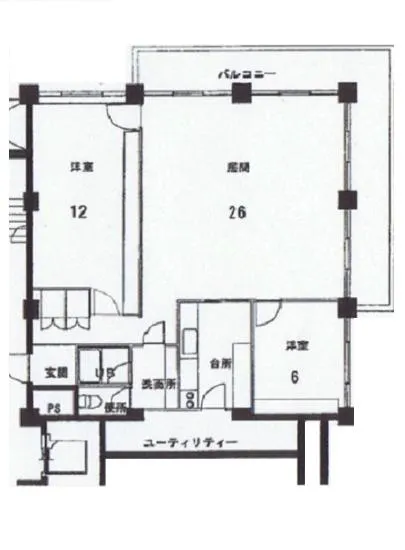 三田綱町パークマンション 14F