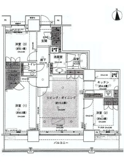 ベイクレストタワー 3609