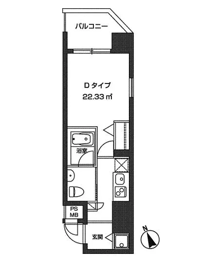 レジディア虎ノ門 1101