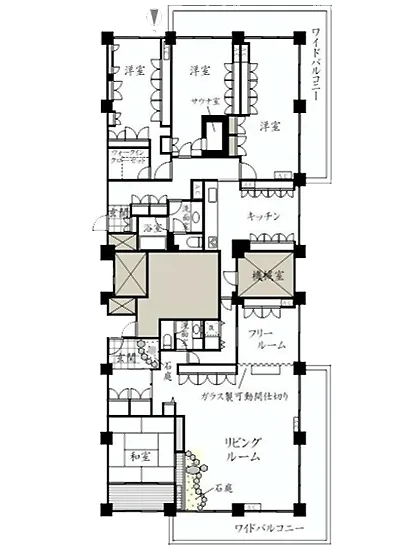 三田綱町パークマンション 11F