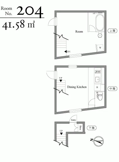 ニューメゾネット白金台 204