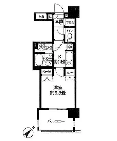 ライオンズシティ白金高輪 202