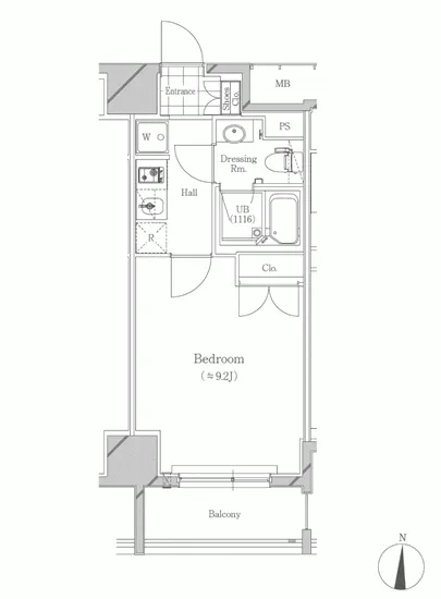 フトゥールス南麻布 1003