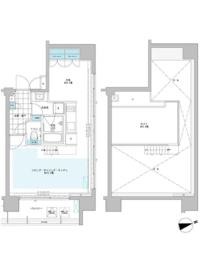 プライムアーバン芝浦LOFT 601