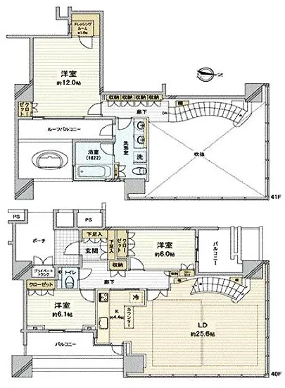 ワールドシティタワーズキャピタルタワー 40F