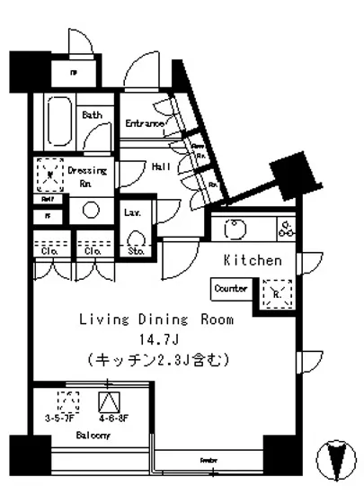 パークアクシス麻布仙台坂 203