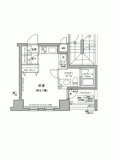 コンフォリア愛宕 404