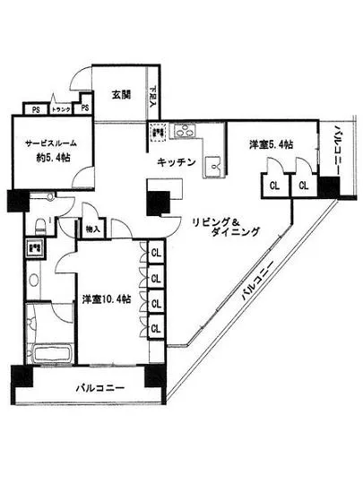 コスモポリス品川 37階