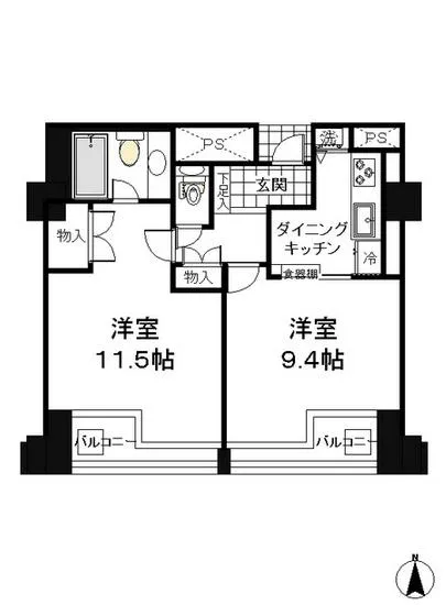 品川プリンスレジデンス 416