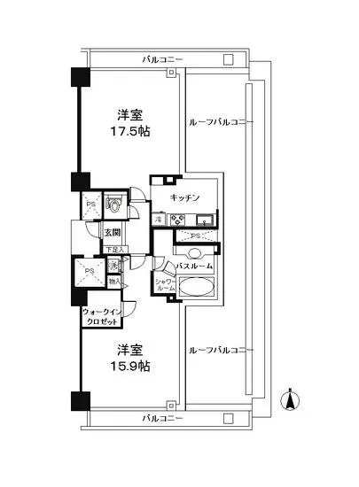 品川プリンスレジデンス 1402