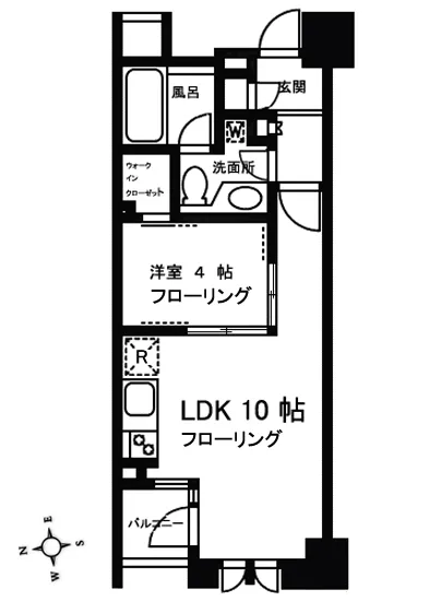 シティハウス東京新橋 404