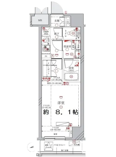 ディアレイシャス港区海岸 602