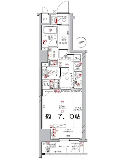 ディアレイシャス港区海岸 205