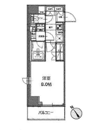 レジディア白金高輪2 201