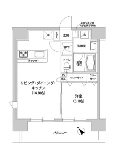 ラフォンテ渋谷3丁目 1301