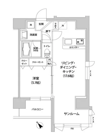 ラフォンテ渋谷3丁目 702