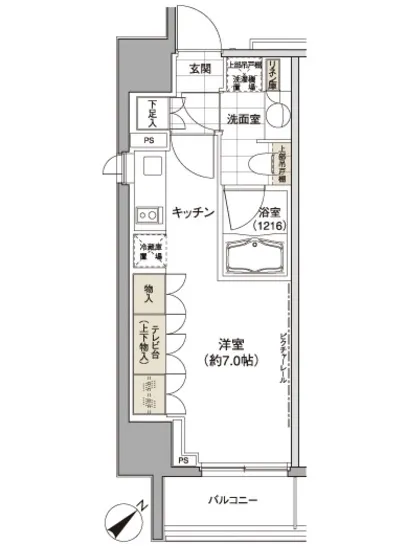 パークハビオ渋谷 1008