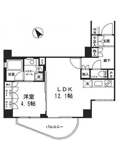 ドゥーエ五反田 703