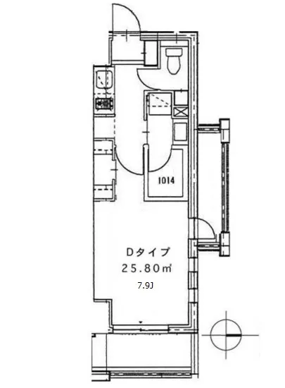 クローバー高輪 601