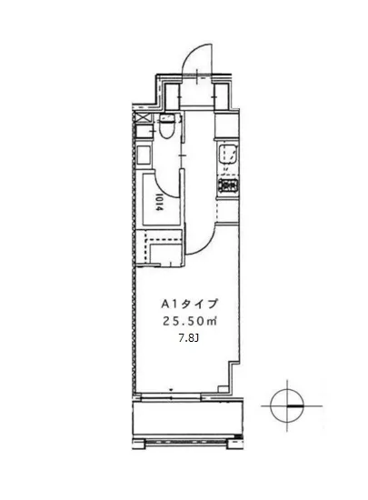 クローバー高輪 202