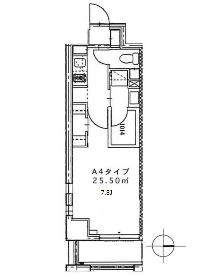 クローバー高輪 605