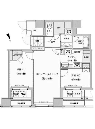 ウエストパークタワー池袋 2410