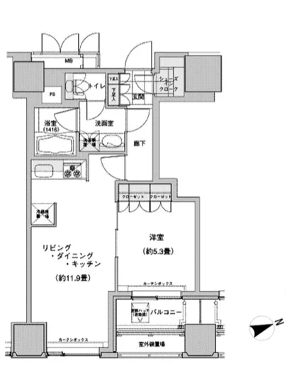 ウエストパークタワー池袋 712