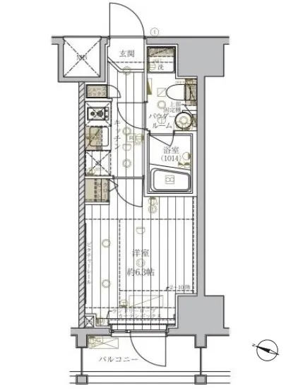 レガリス品川天王洲ベイサイドコート 703