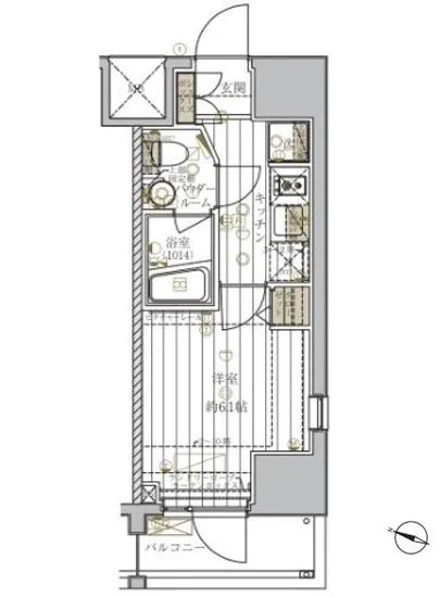 レガリス品川天王洲ベイサイドコート 305