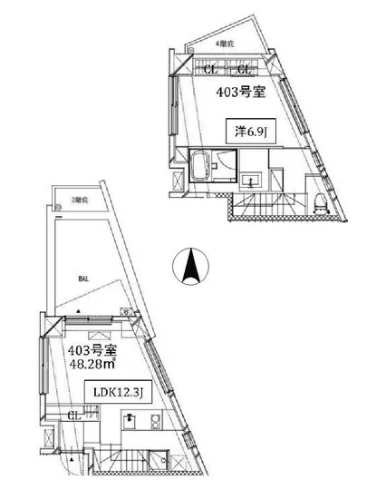 クーカイ・テラス恵比寿 403