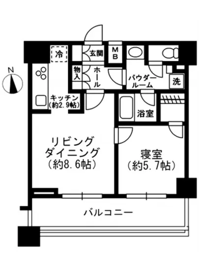 レジディア四谷三丁目 512