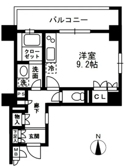 レジディア中落合 A-205